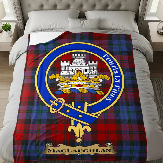 Fortis Et Fidus Clan Tartan Blanket product