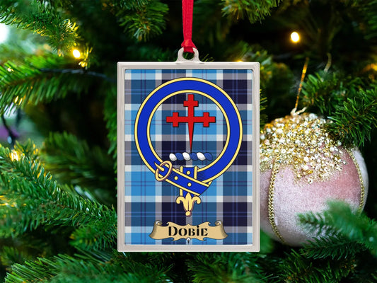 Custom Personalized Family Crest Christmas Ornament product