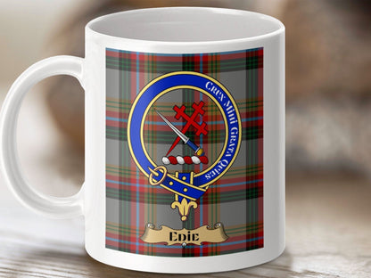 Clan Crest Personalized Tartan Mug Edie Product type