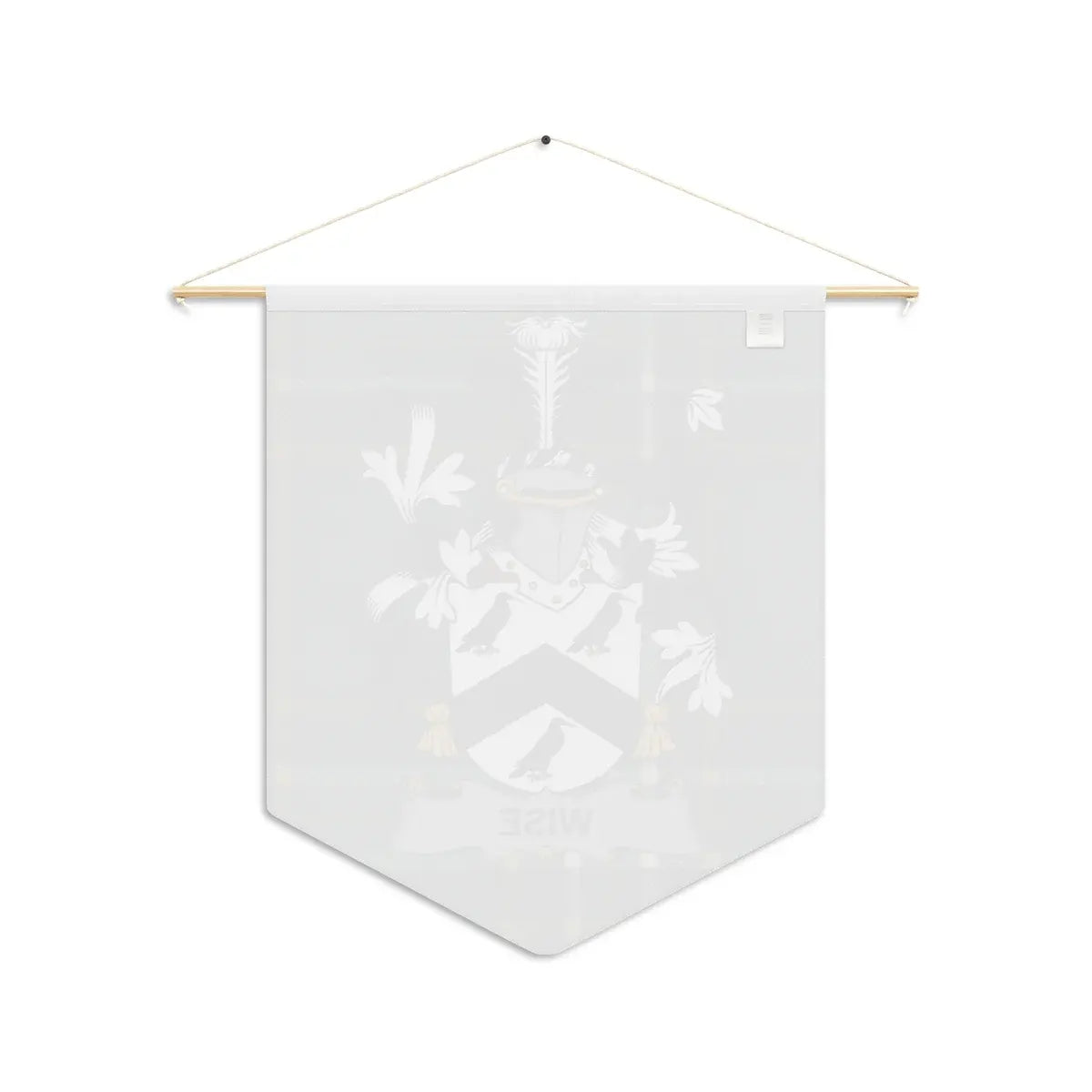 Black and White Crest Themed Hanging Wall Art product