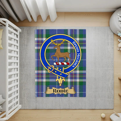 Scottish Highland Clan Emblem Plaid Rug product