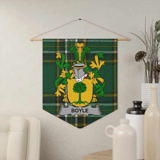Personalized Boyle Family Crest Wall Hanging product