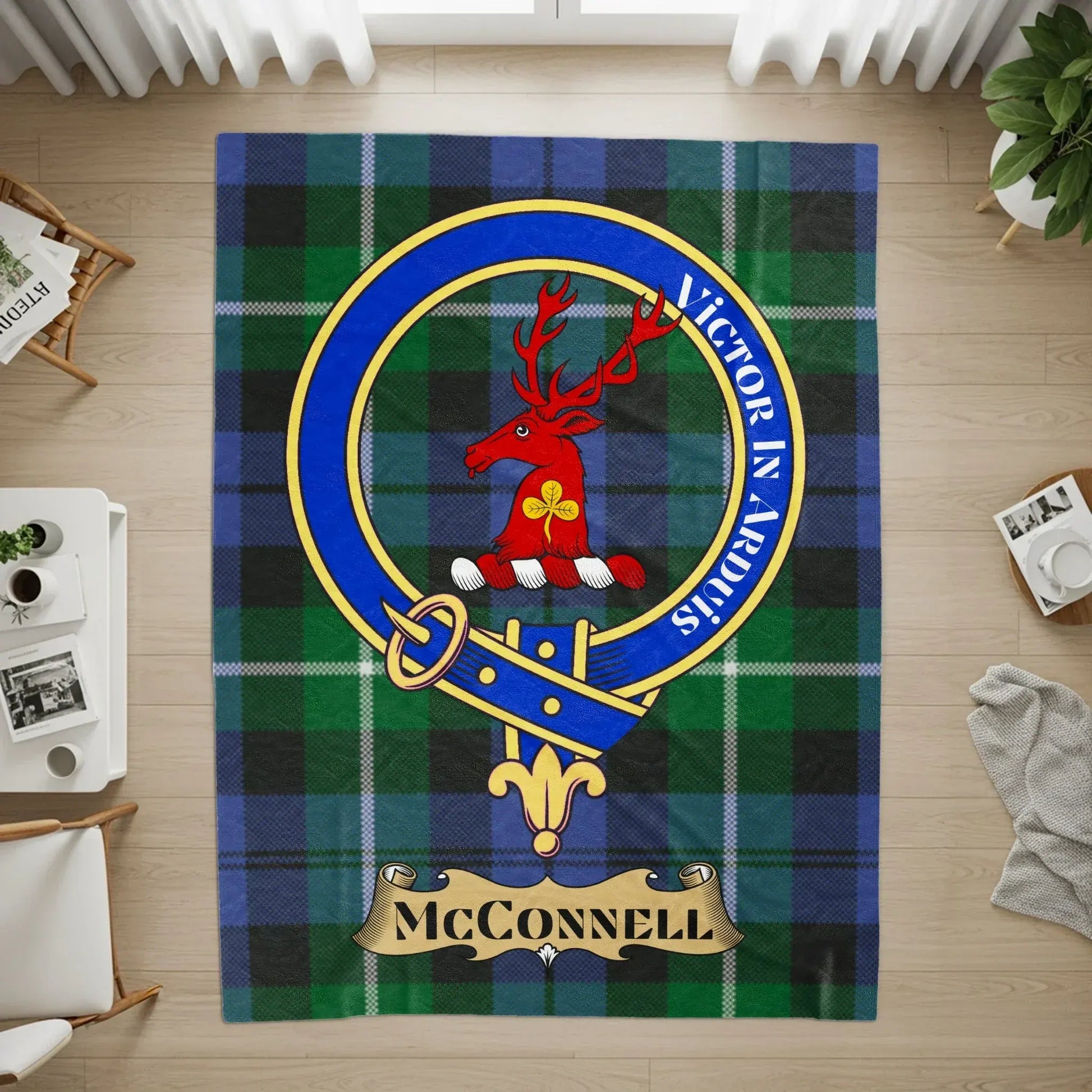 McConnell Victor in Arduis Crest Item Scots Clan product