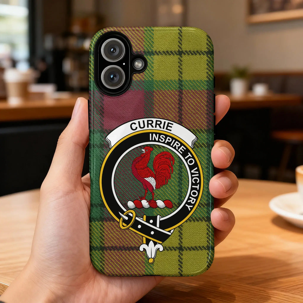 Currie Inspire to Victory Tartan Phone Case