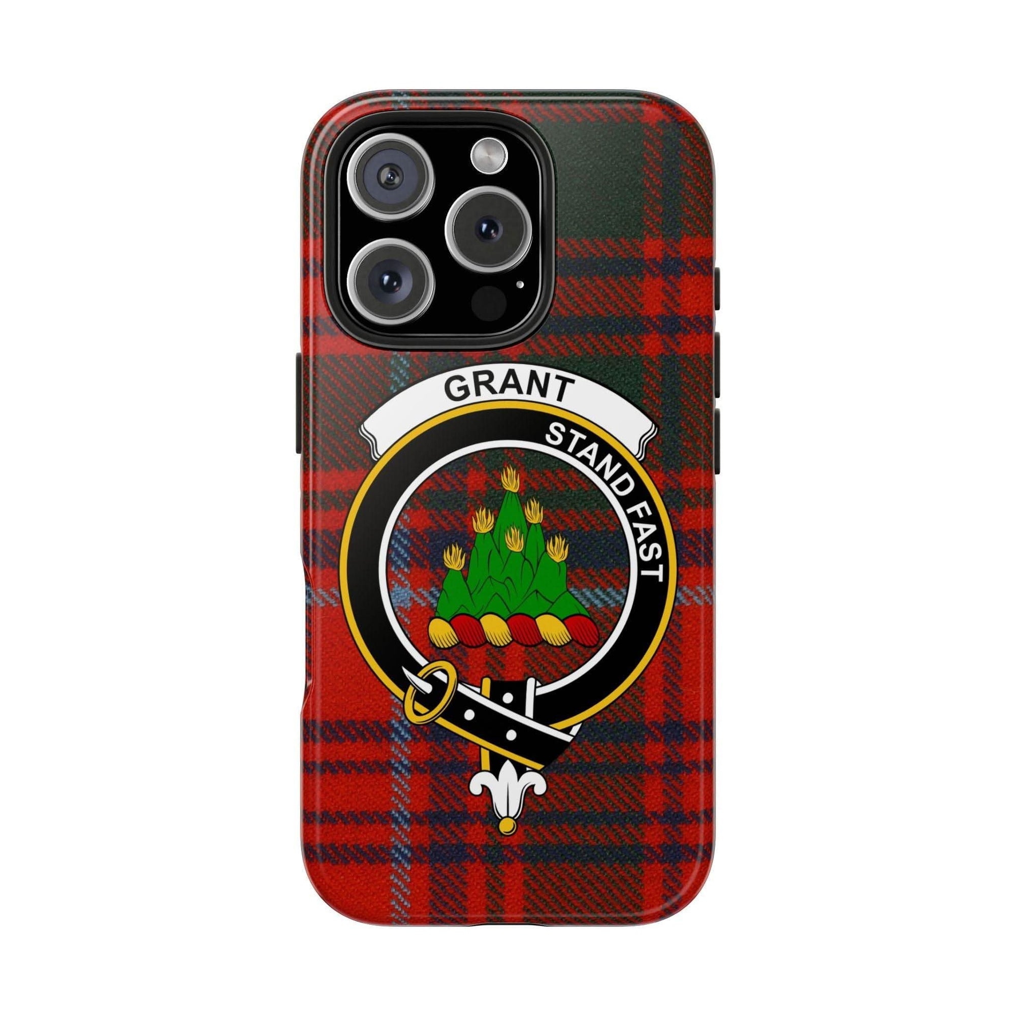 Grant Clan Scottish Tartan Cell Phone Case - Celtic Ancestry Gifts