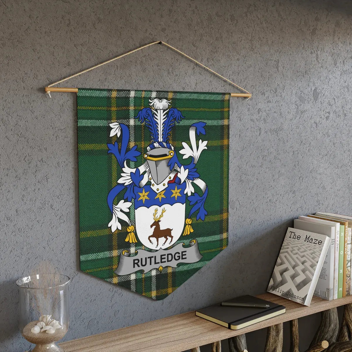 Rutledge Crest Patterned Wall Hanging Decoration product type
