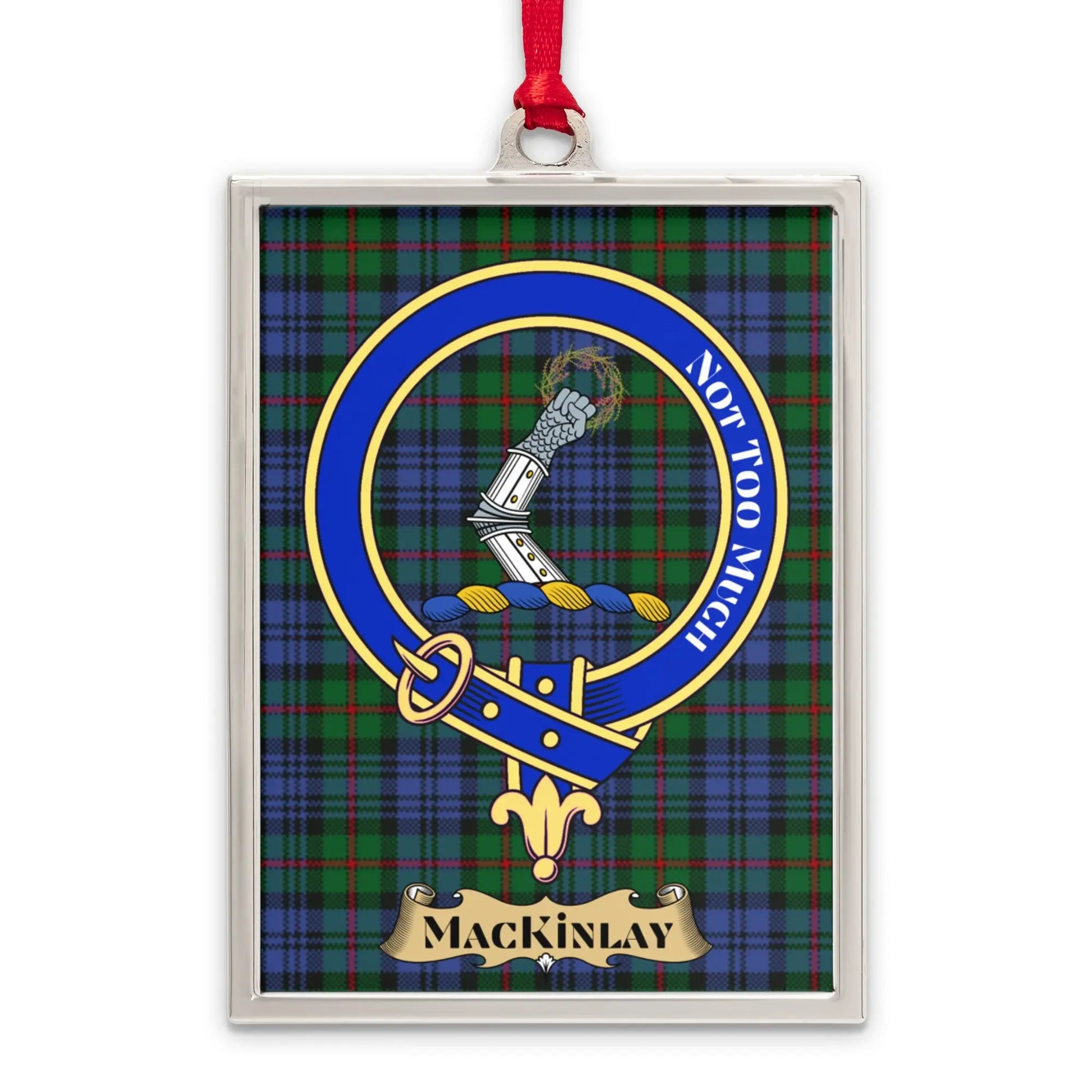 MacKinlay Clan Crest Badge Pattern Ornament product