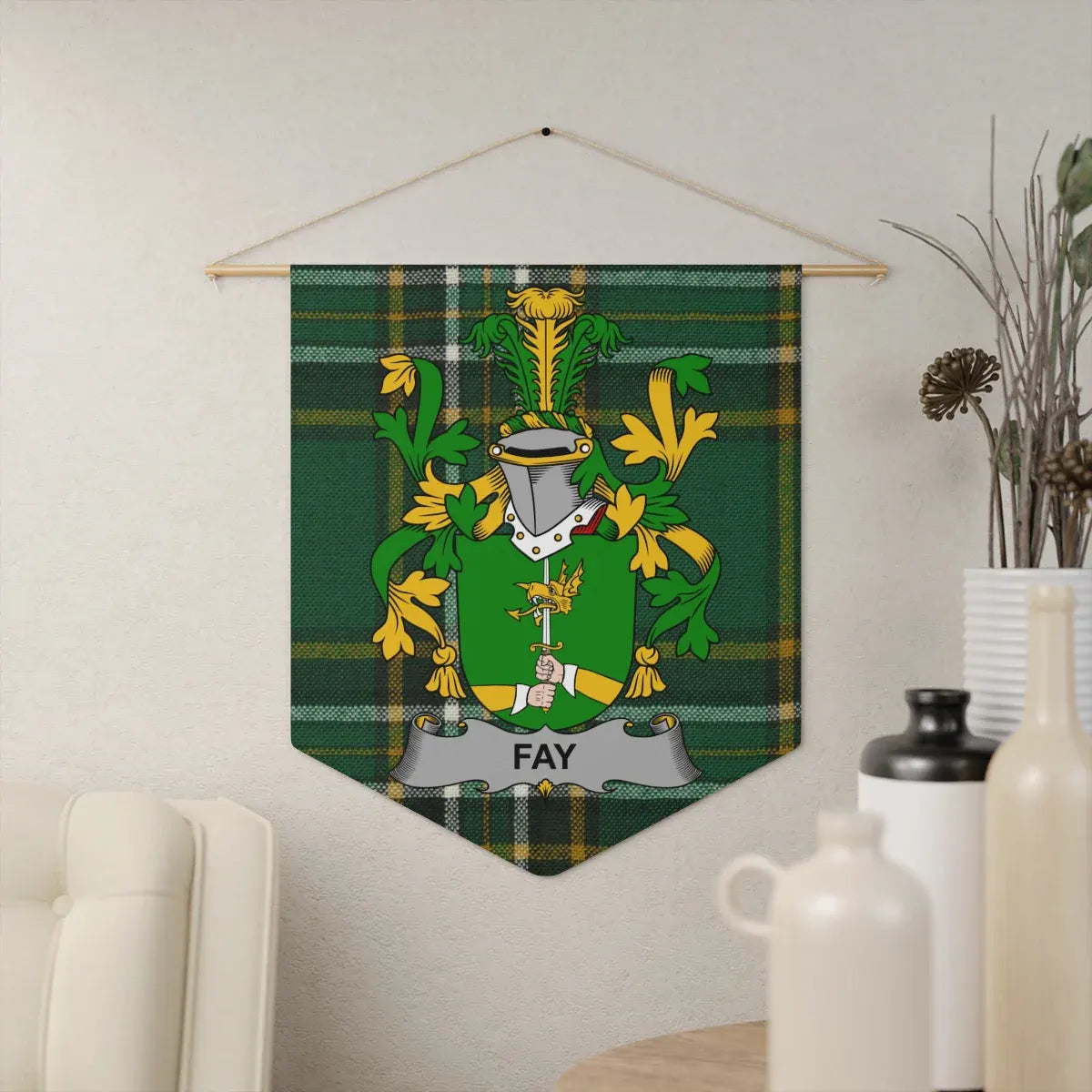 Coat of Arms Wall Hanging Decor Banner product type