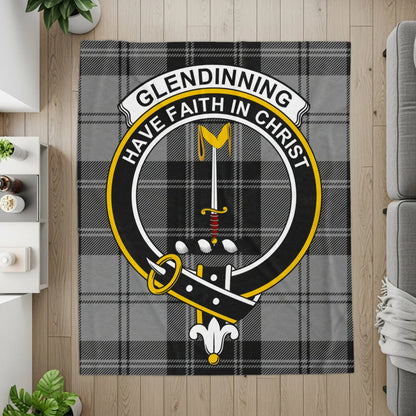 Glendinning Family Crest Plaid Design Rug product