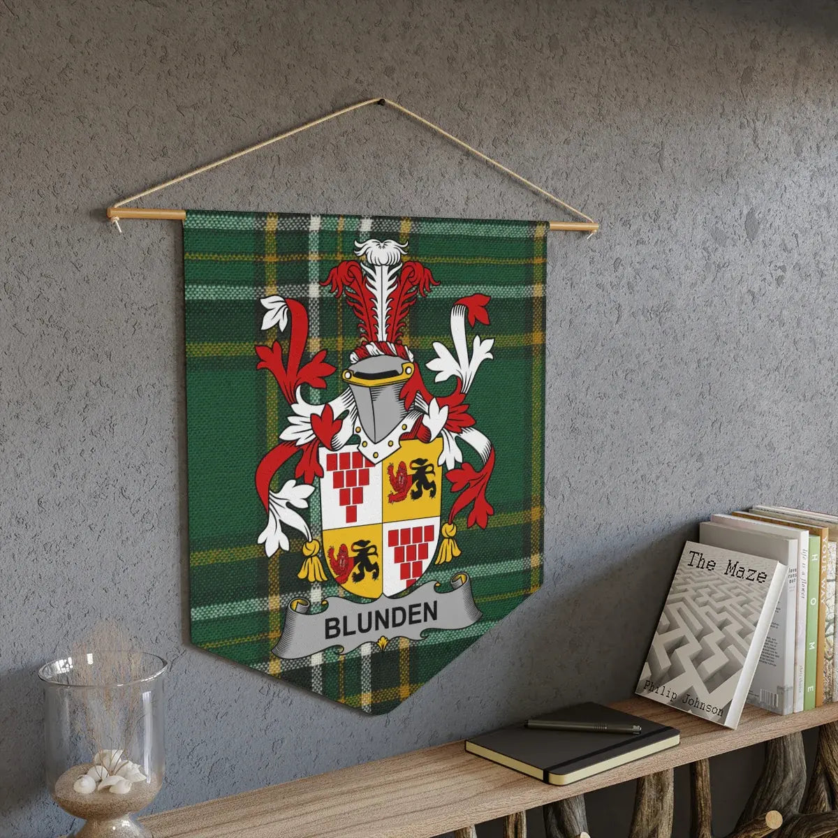 Blunden Family Crest Wall Hanging Decor product type