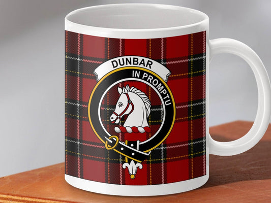 Dunbar In Promptu Red Plaid Mug product