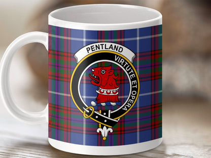 Pentland Virtute Et Opera Plaid Mug product