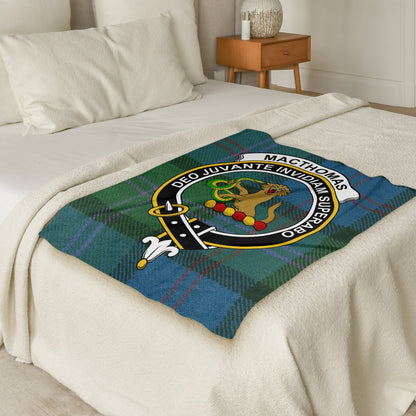 Scottish Clan MacThomas Tartan Throw Blanket - Living Stone Gifts