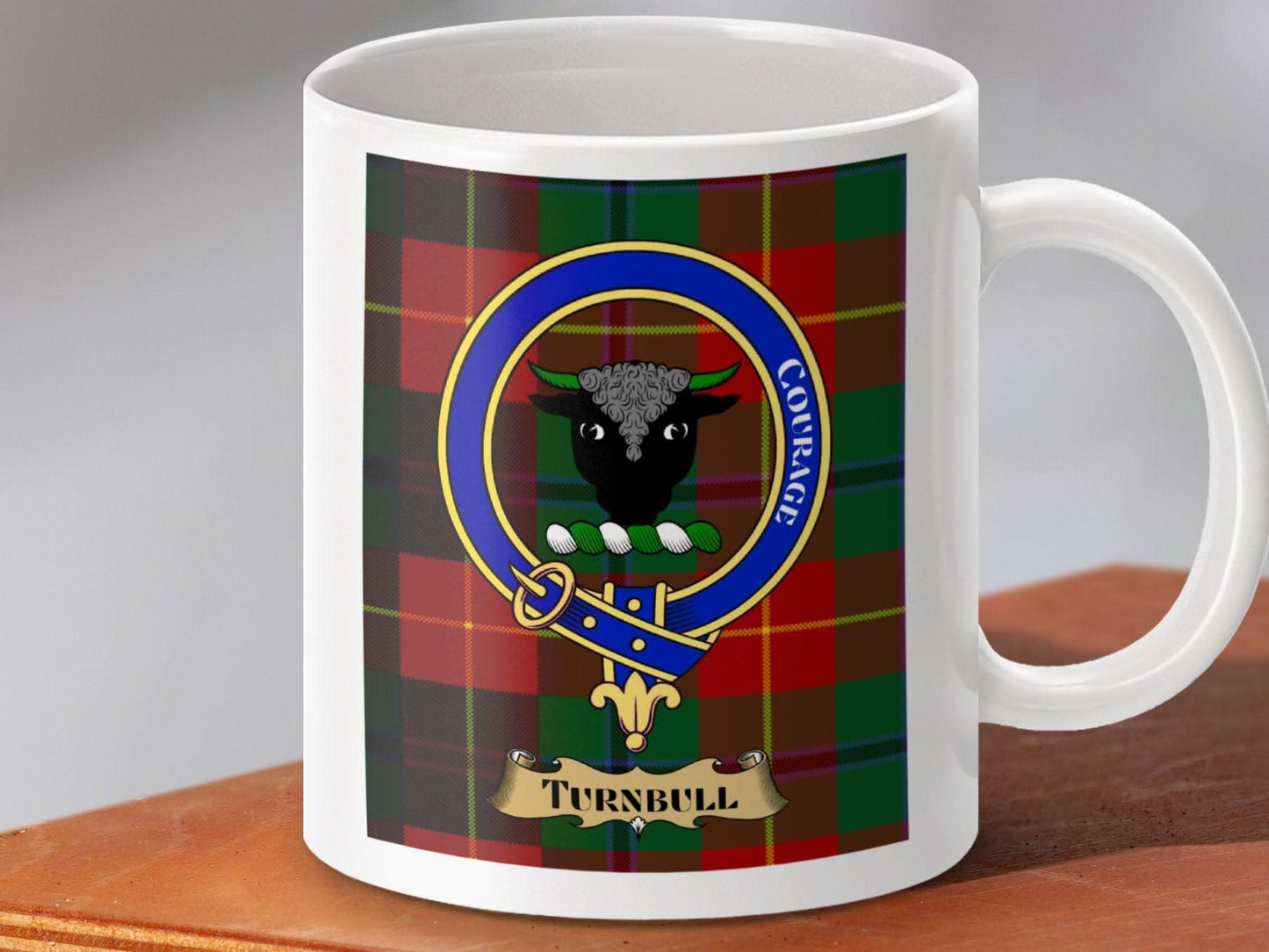 Scottish Turnbull Courage Tartan Mug Product