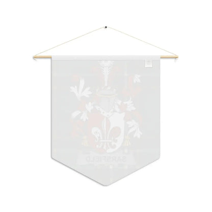 Family Crest with Fleur-de-Lis on Wall Hanging product