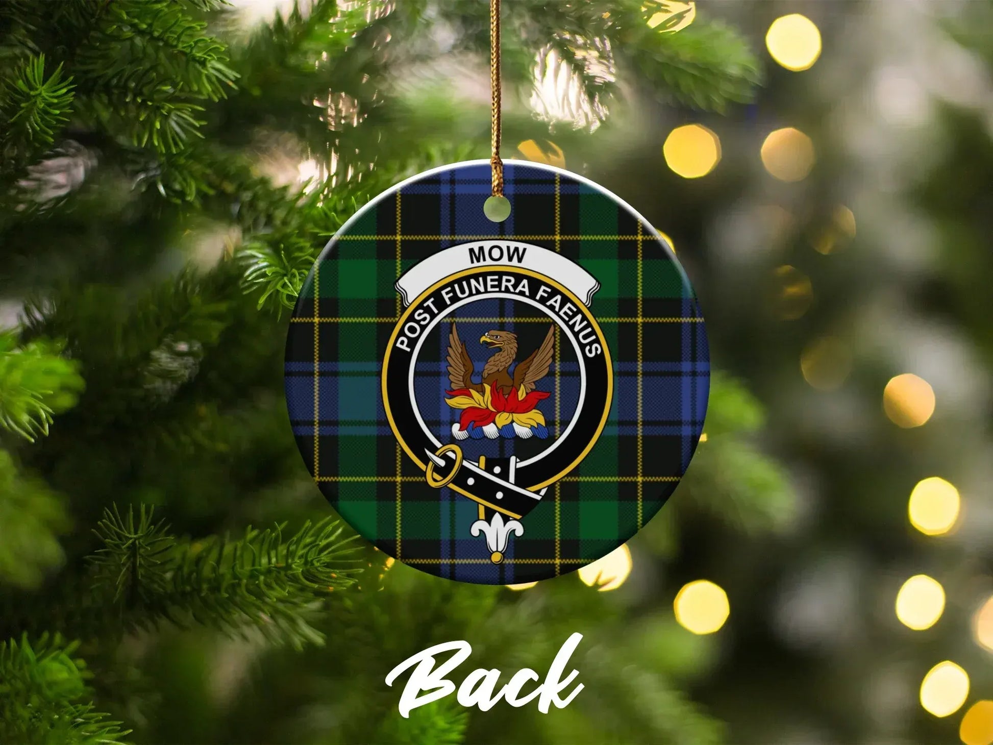 MOW Post Funera Faenus Crest Back Ornament product