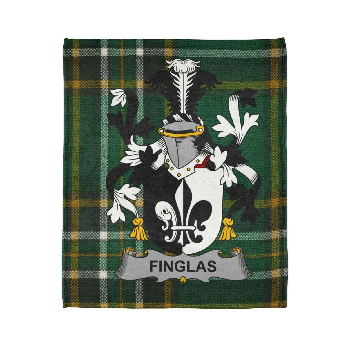 Finglas Tartan Family Crest Blanket product