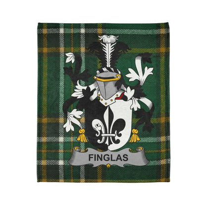 Finglas Tartan Family Crest Blanket product