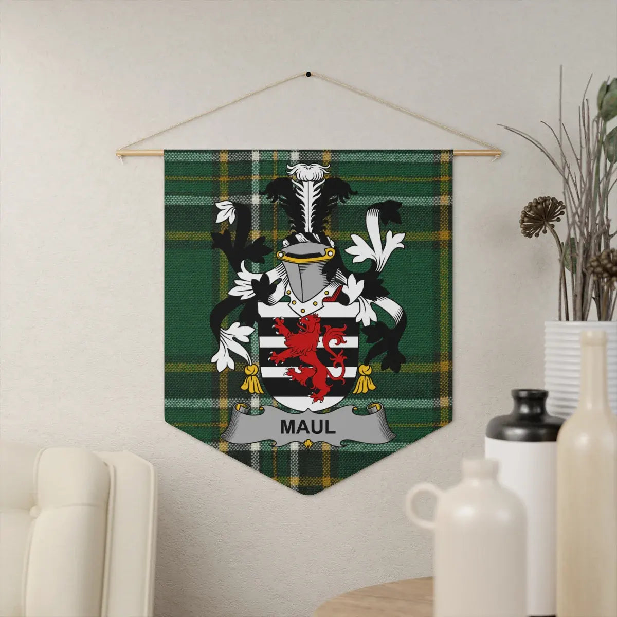 Family Crest Tartan Wall Hanging Tapestry product type