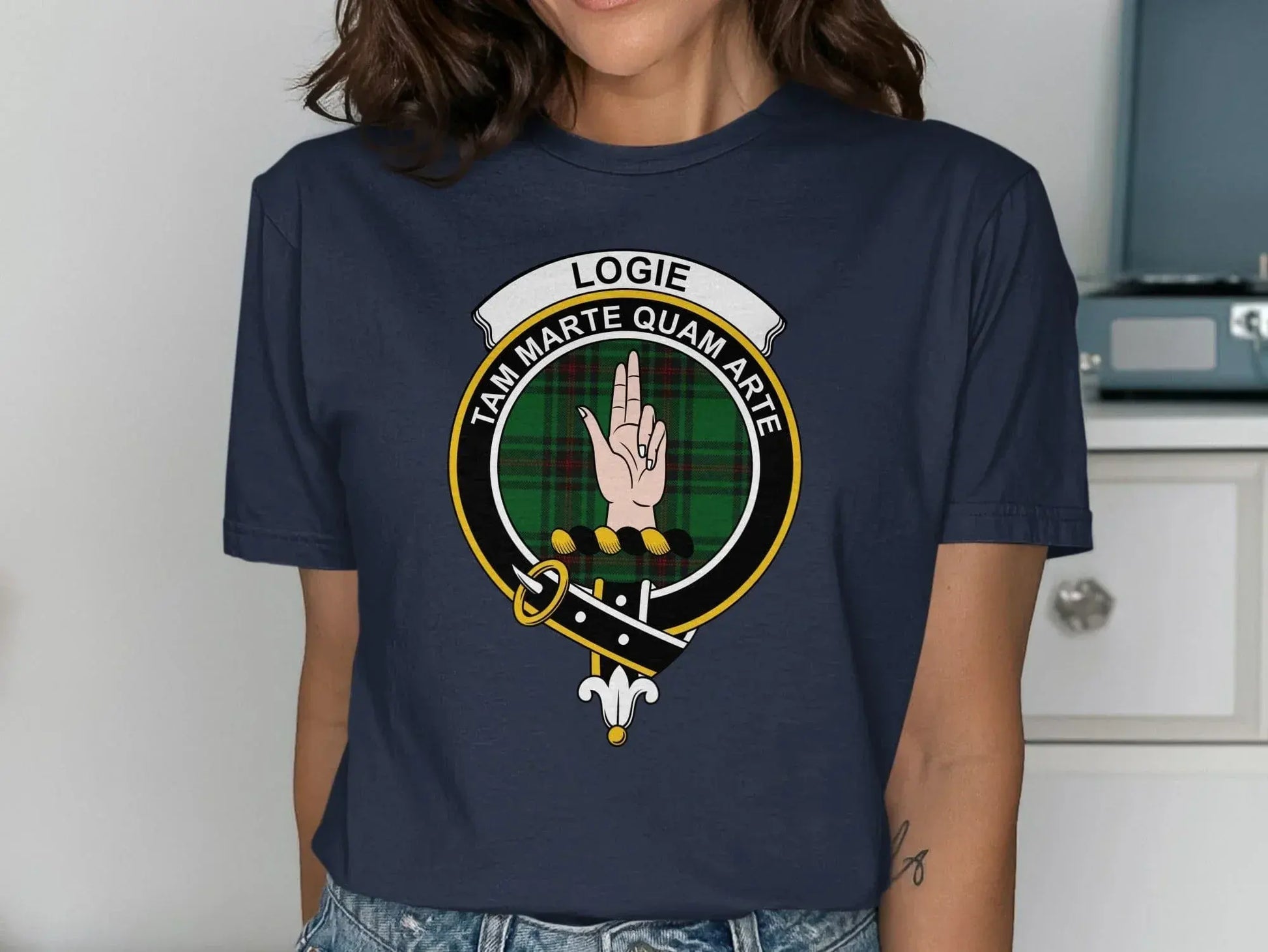 Tam Marte Quam Arte LOGIE Crest T-Shirt product