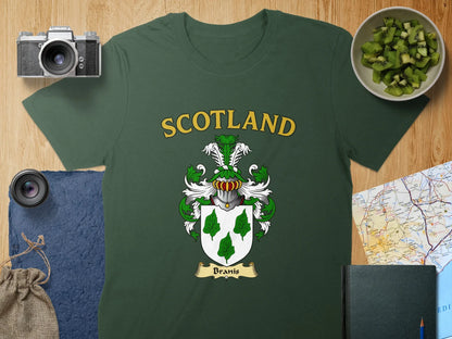 Scotland Branis Heraldic Crest Cool Souvenir Shirt product type