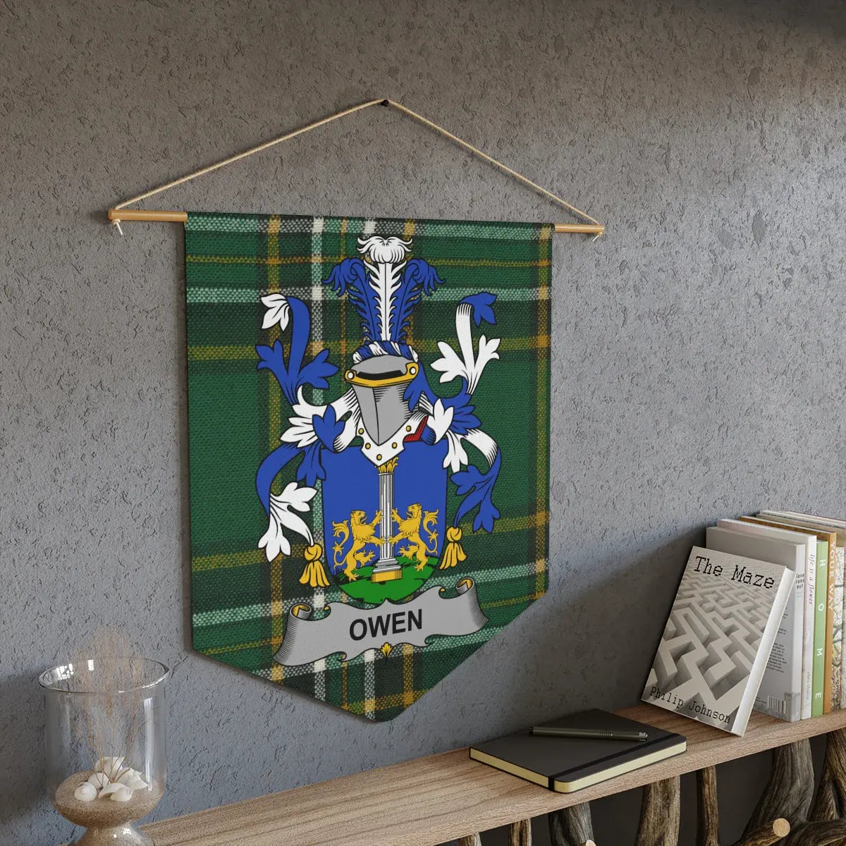 Family Crest Owen Banner Wall Hanging product type