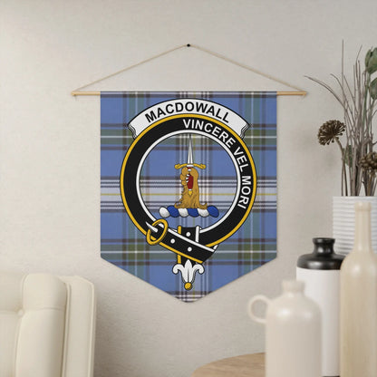 Macdowall Vincere Vel Mori Plaid Wall Hanging product type