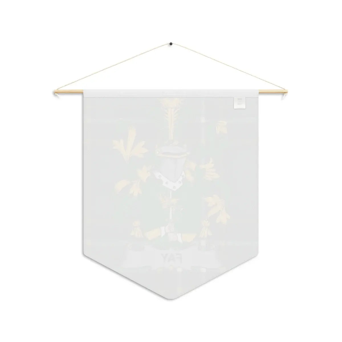 Vintage Family Crest Wall Hanging Art Print product type