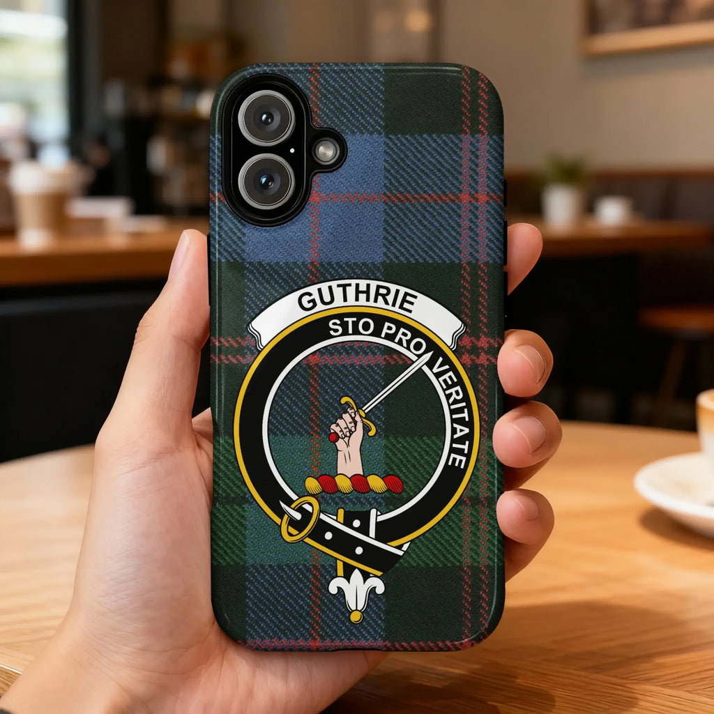 Guthrie Sto Pro Veritate Tartan Phone Case Cover
