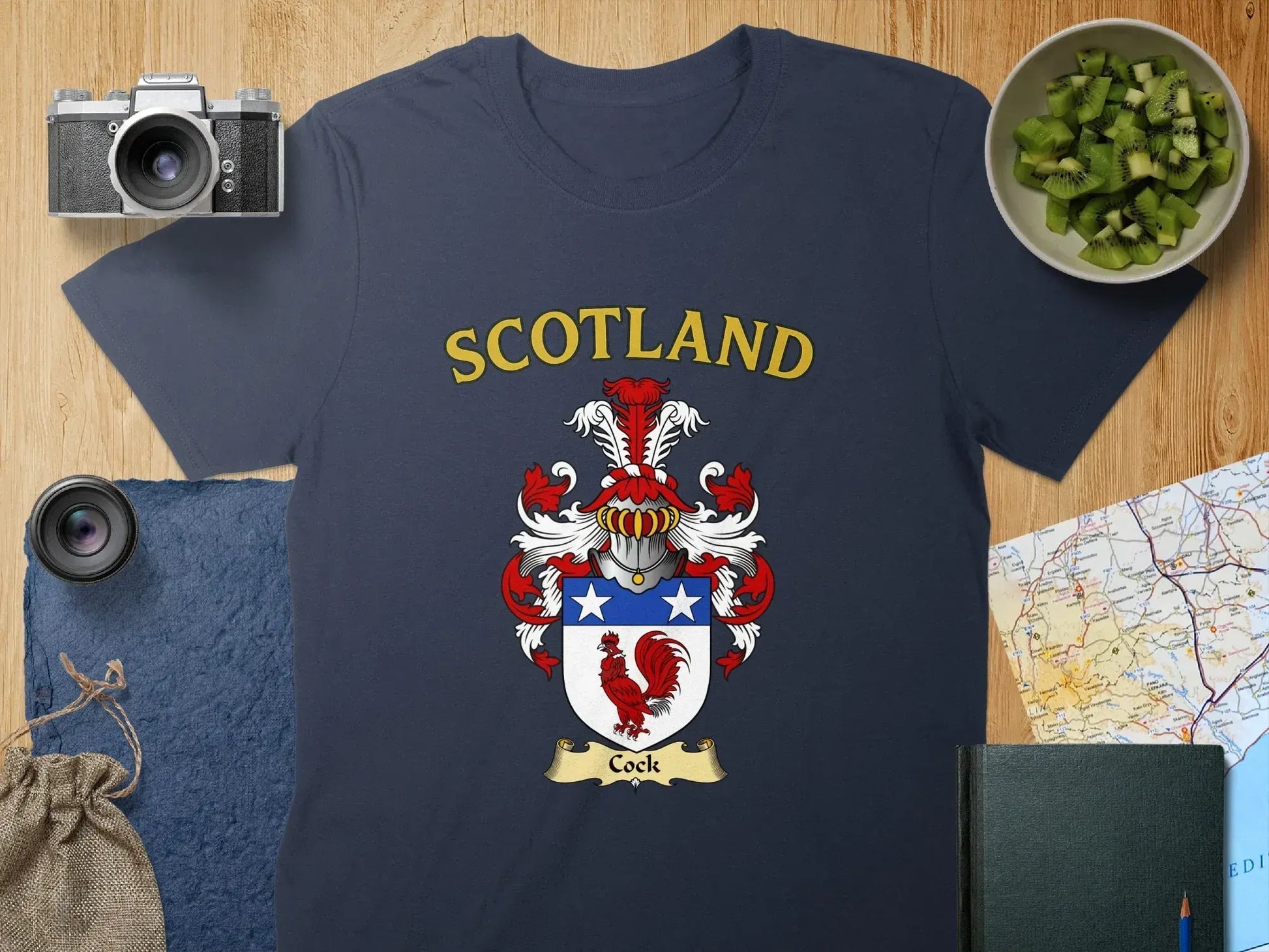 Scotland Heraldic Crest Design Graphic T-shirt product