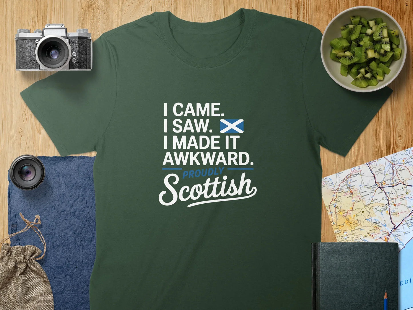Proudly Scottish I Came I Saw Made It Awkward product type