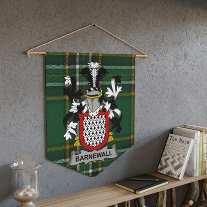 Barnewall Tartan Wall Hanging Crest Display product