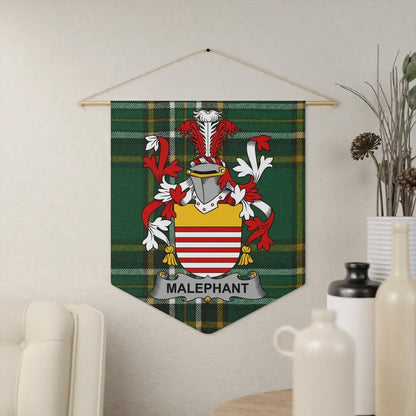 Coat of Arms Wall Banner with Family Crest product type