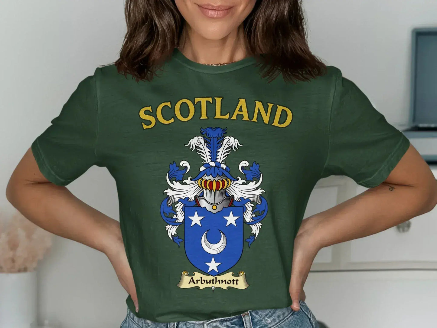Scotland Crest Design Arbuthnott T-shirt product type