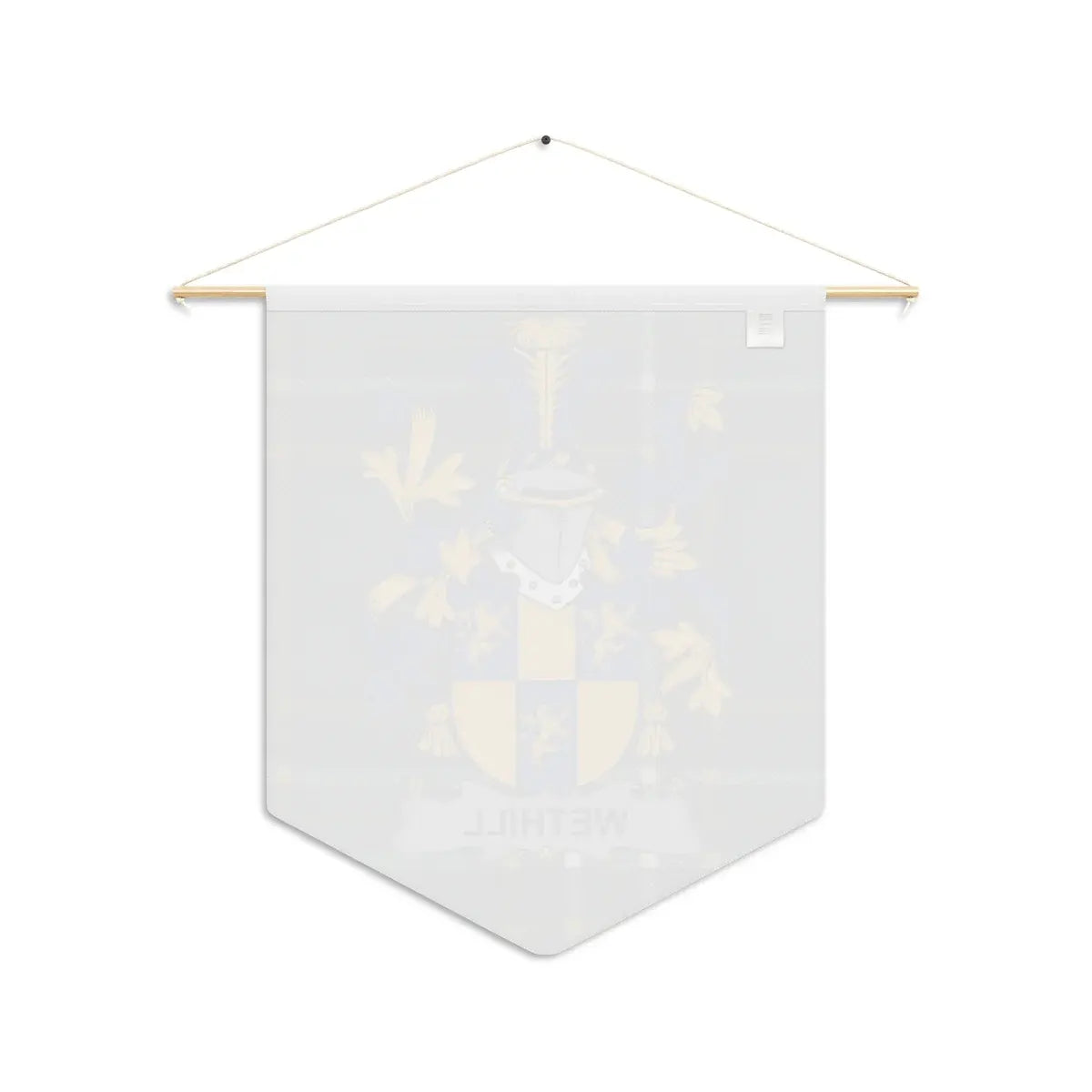 Elegant Personalized Family Crest Hanging Banner product