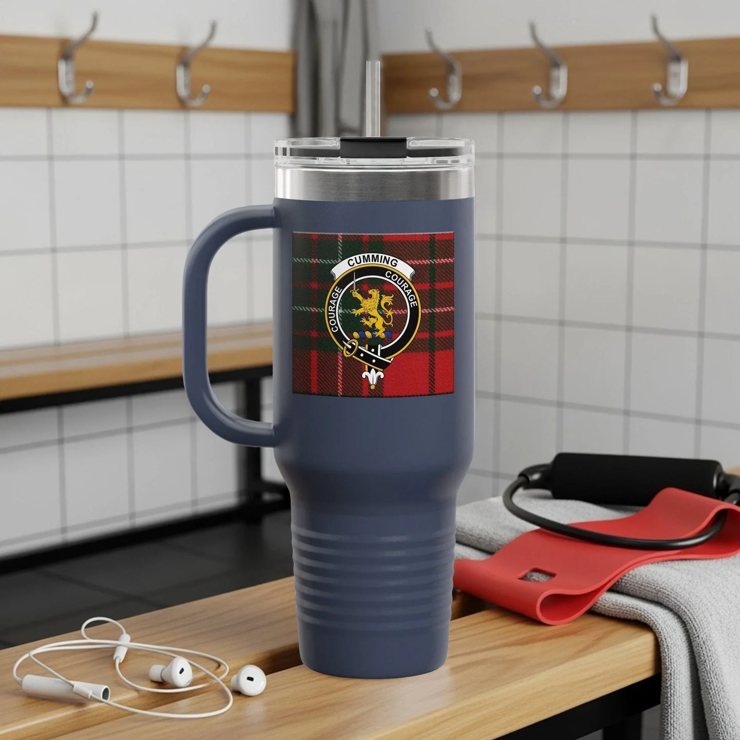 Cumming Scottish Clan Crest Insulated Tumbler product
