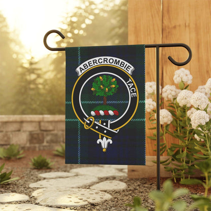 Home Decor 12'' × 18'' Abercrombie Clan Scottish Tartan Garden Flag