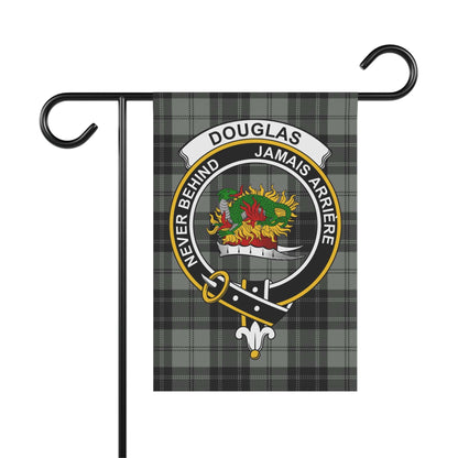 Home Decor 12'' × 18'' Douglas Clan Scottish Tartan Crest Garden Flag