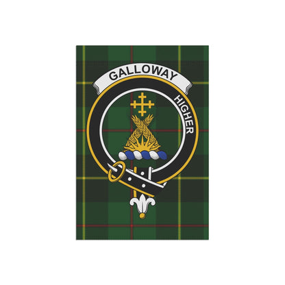 Home Decor 12'' × 18'' Galloway Clan Scottish Clan Scottish Tartan Crest Garden Flag