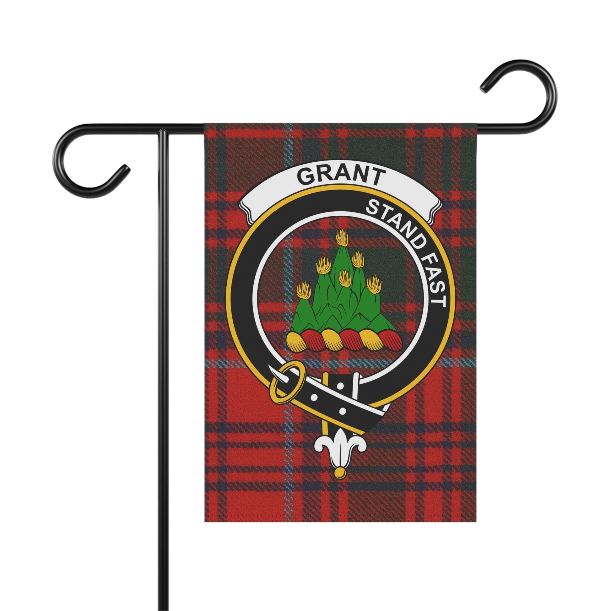 Home Decor 12'' × 18'' Grant Clan Scottish Tartan Crest Garden Flag