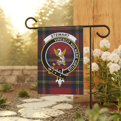 Home Decor 12'' × 18'' Royal Stewart Clan Scottish Clan Scottish Tartan Crest Garden Flag