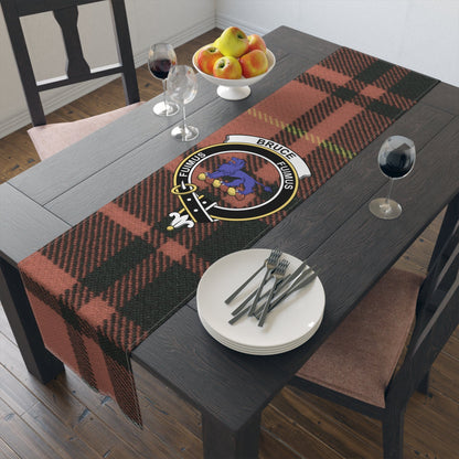 Home Decor 16" × 72" / Cotton Twill Personalized Scottish Clan Table Runner , Choose Any Scottish Clan