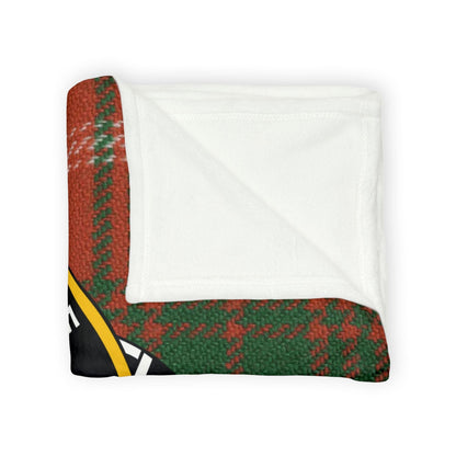 Home Decor Bannatyne Clan Crest Tartan Scottish Throw Blanket