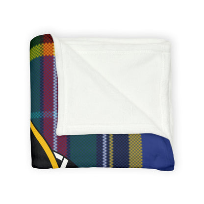 Home Decor Bethune Clan Crest Tartan Scottish Throw Blanket