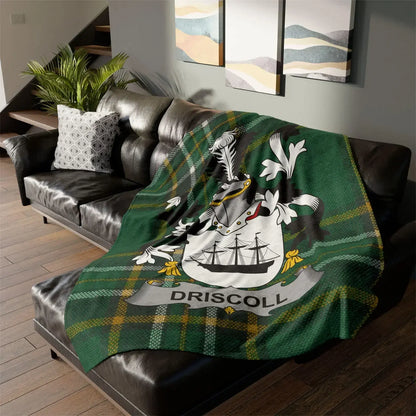 Choose Any Irish Coat of Arms Surname Blanket