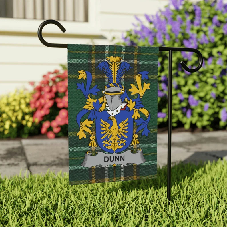 Personalized Scottish or Irish Clan Garden Flag - Living Stone Gifts