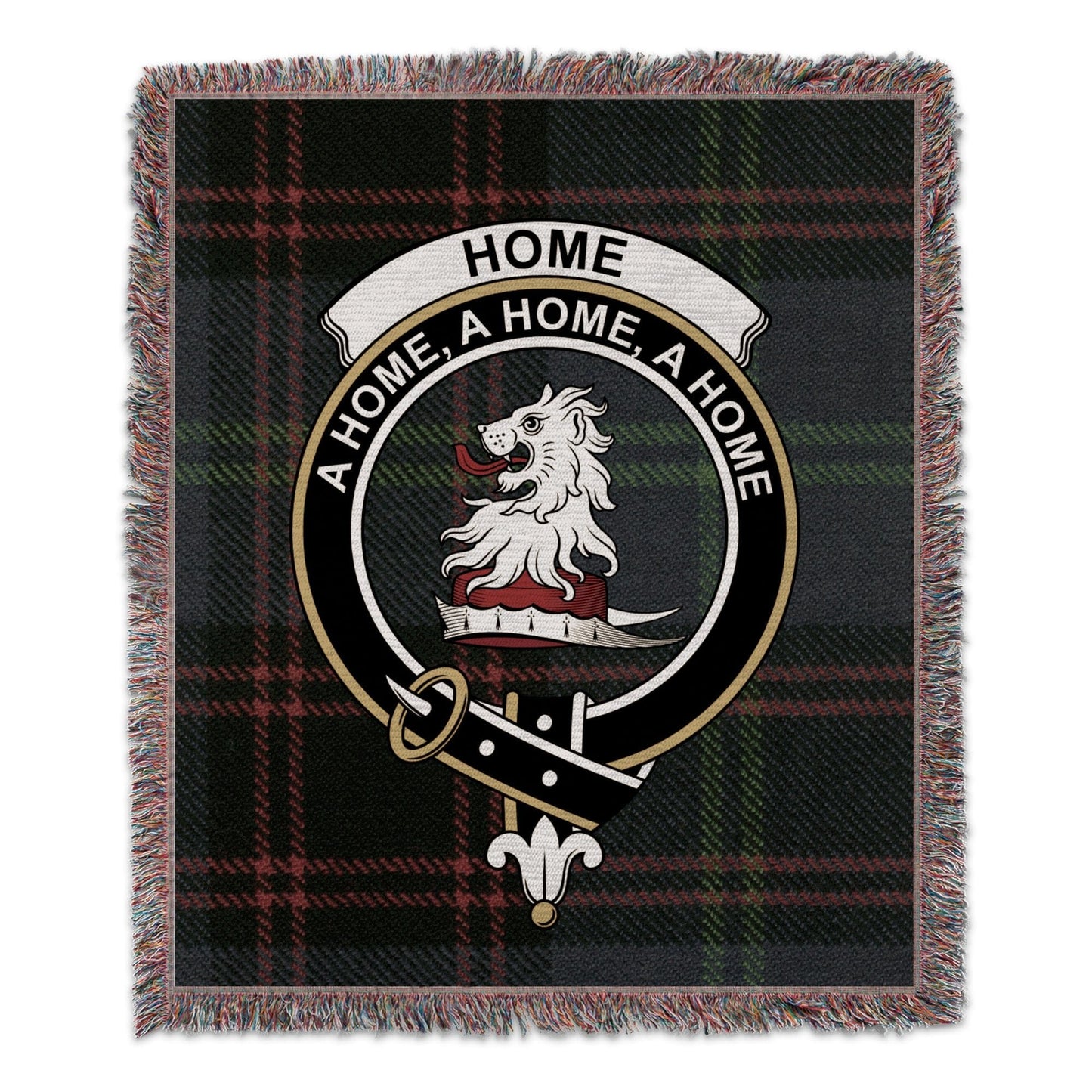 Physical Item 50" x 60" Home Clan Scottish Tartan Background Woven Blanket