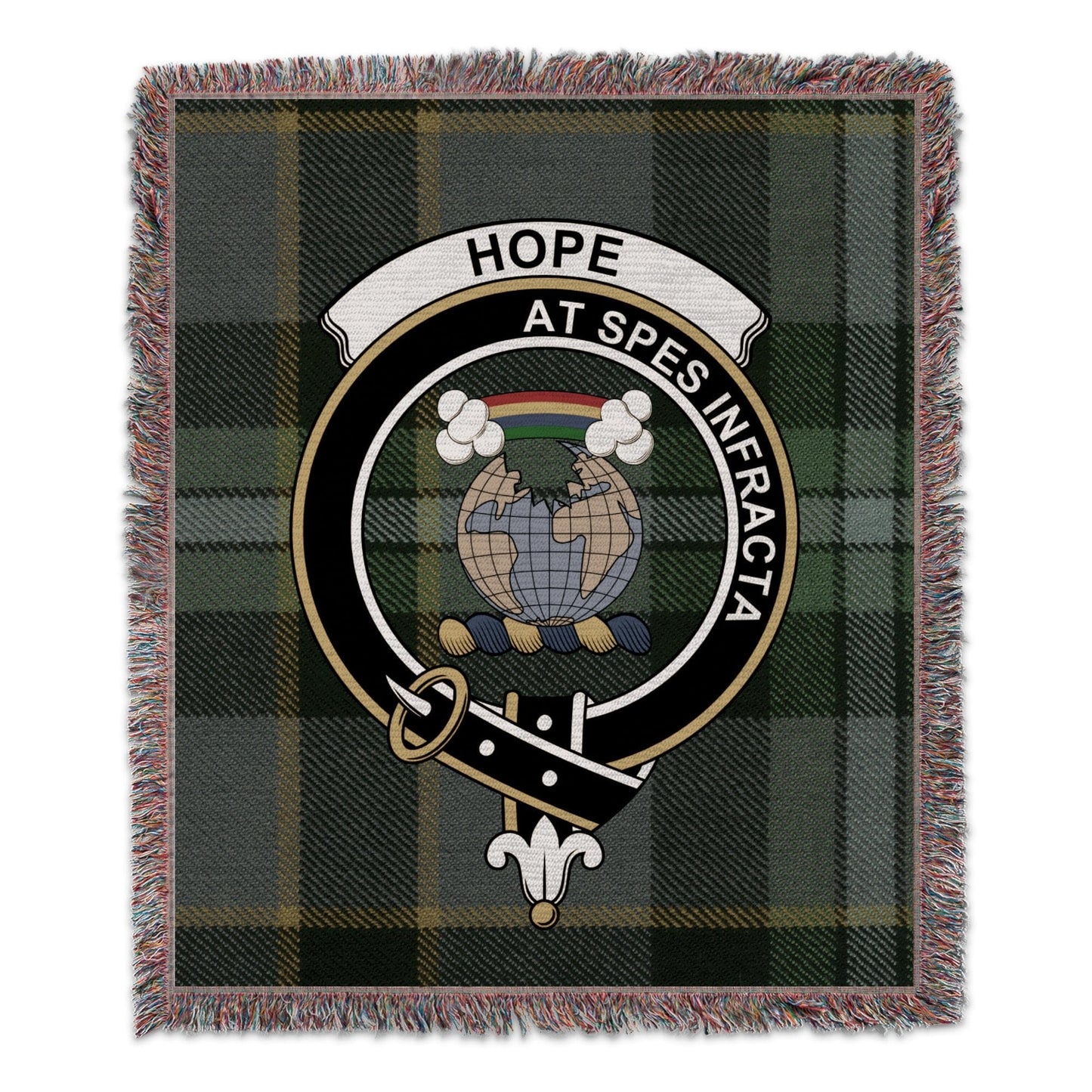 Physical Item 50" x 60" Macleod Clan Scottish Tartan Woven Blanket