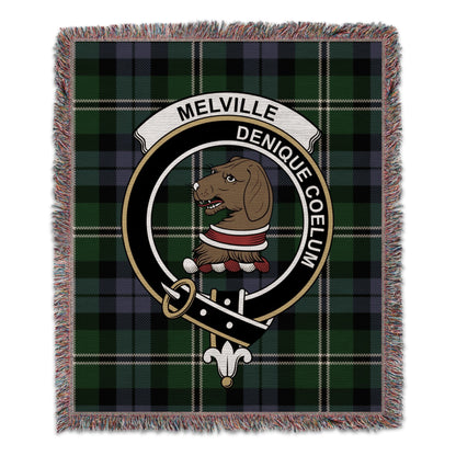 Physical Item 50" x 60" Melville Denique Coelum Tartan Woven Blanket