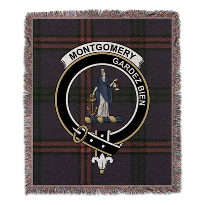 Physical Item 50" x 60" Montgomery Gardez Bien Scottish Tartan Woven Blanket